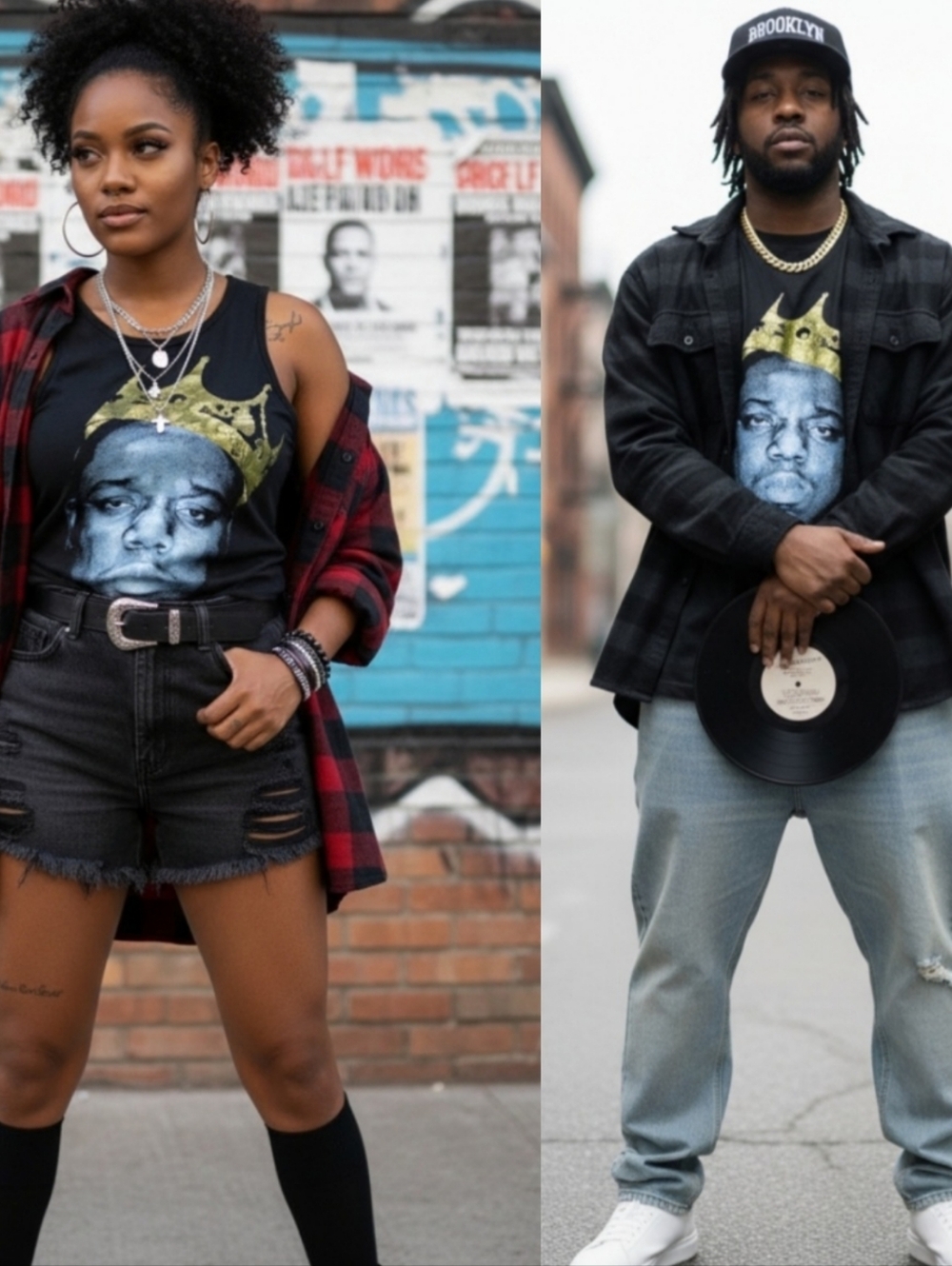 BROOKLYN MINT NOTORIOUS BIG Biggie Smalls Rap Tank